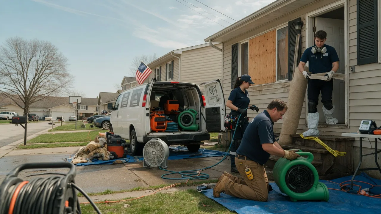 Water Damage Restoration in Dodge, WI near me